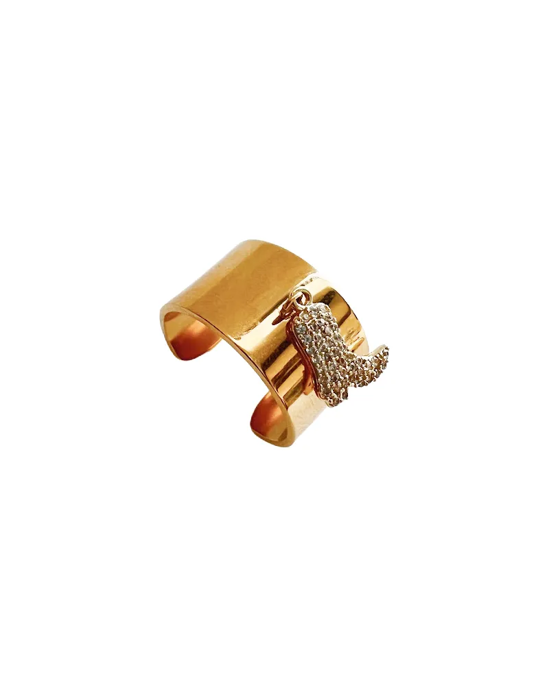 Howdy Boot Charm Ring