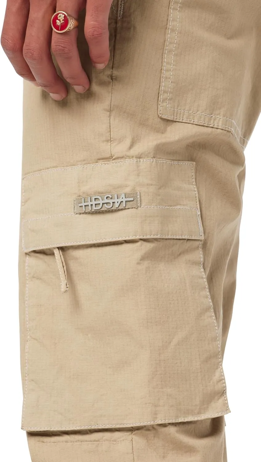 HUDSON Men's Walker Cargo Kick Flare