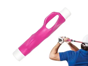 Improved White Secure delivery Golf - Trainer Positioning Grip Attachment Club for Hand Wholesale