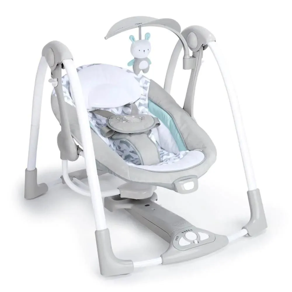 Ingenuity by Bright Starts ConvertMe Swing-to-Seat - Raylan One Size