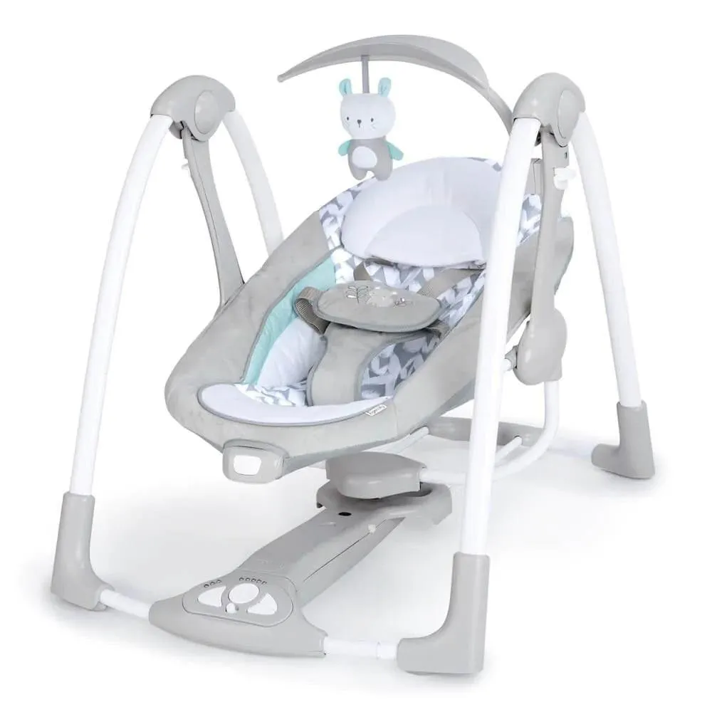 Ingenuity by Bright Starts ConvertMe Swing-to-Seat - Raylan One Size