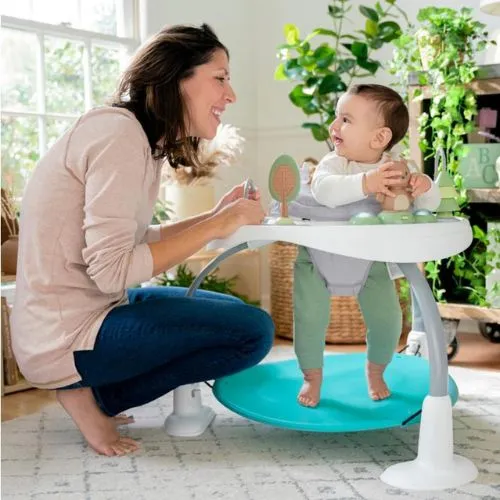 Ingenuity Spring & Sprout 2 in 1 Activity Jumper & Table