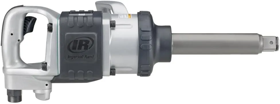 Ingersoll Rand 285B-6 1-Inch Cordless Pneumatic Impact Wrench with 6-Inch Extended Anvil and 2 Handles