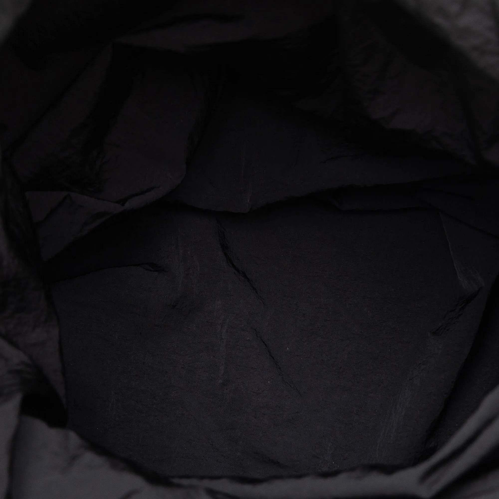 Intrecciato and Nylon Foldable Tote