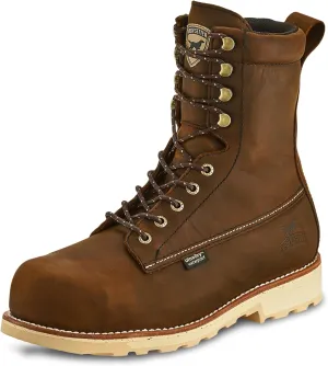 Irish Setter, Wingshooter ST, Men's, 8", Waterproof, Non-Metallic Safety Toe, Work Boot