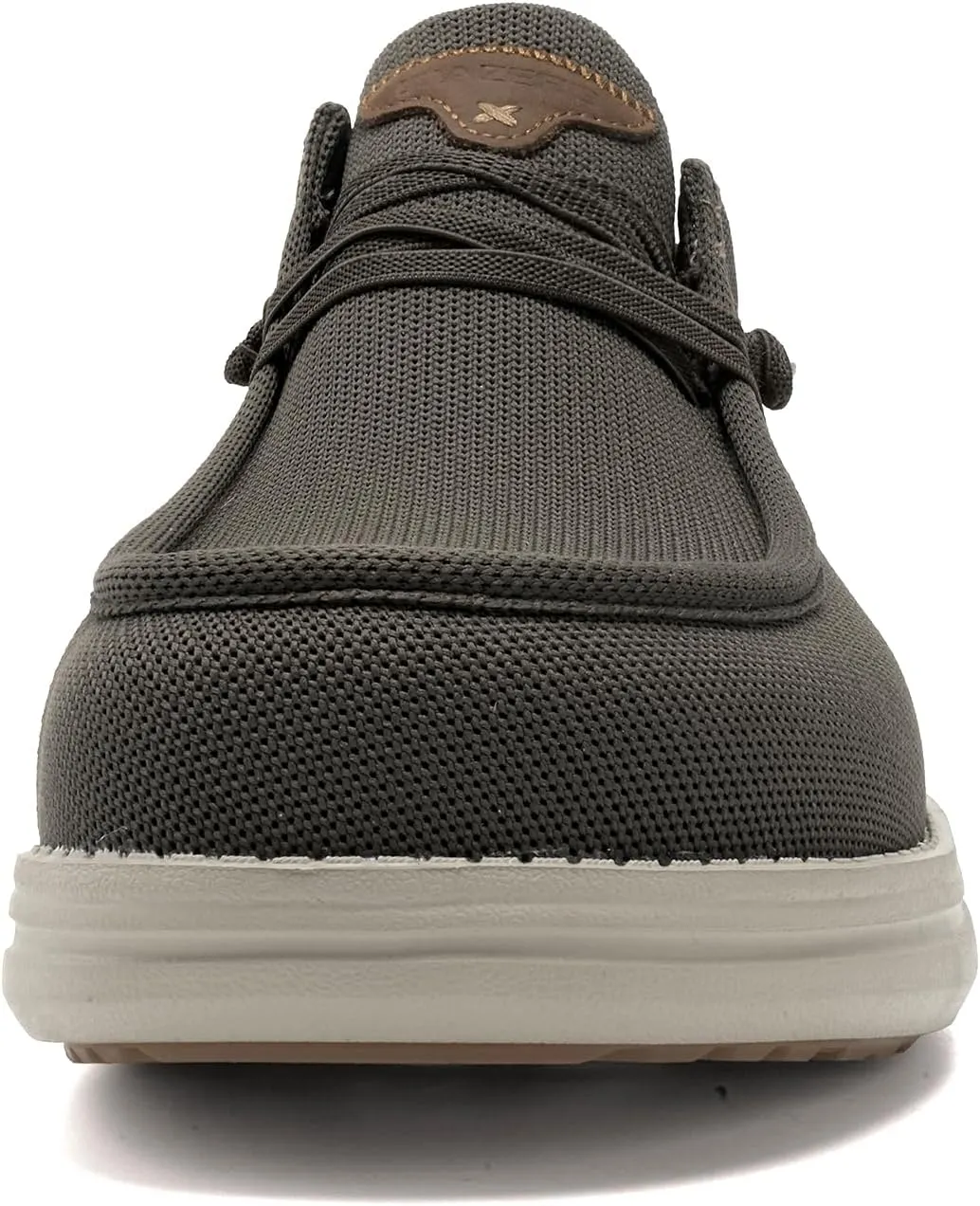 ITAZERO Men's Wide Toe Box Mesh Shoes Business Casual Wide Width Walking Shoes with Arch Support Insole for Plantar Fasciitis