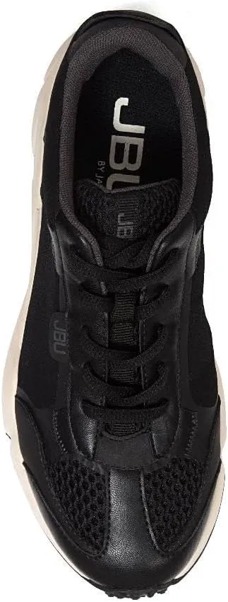 JBU Silene Women's Comfort Casual Lace Up Low Top Fashion Sneaker