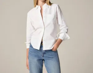J.Crew - Shrunken Button-up Shirt In Broken-in Cotton Oxford
