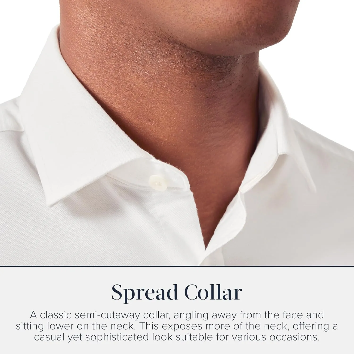 Jermyn Street Collection by Hawes and Curtis - Men’s White Oxford Dress Shirt – 100% Cotton, Classic Fit Oxford Shirt