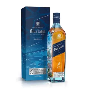 Johnnie Walker Blue Label Cities Of The Future Singapore 2220 Edition Blended Scotch Whisky – 1L