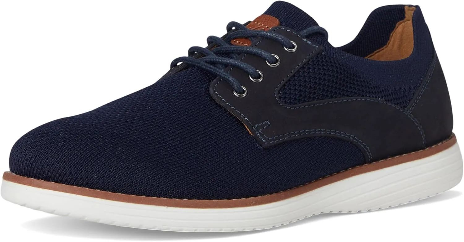 Johnston & Murphy Boy's Upton Knit Plain Toe (Little Big Kid) Oxford