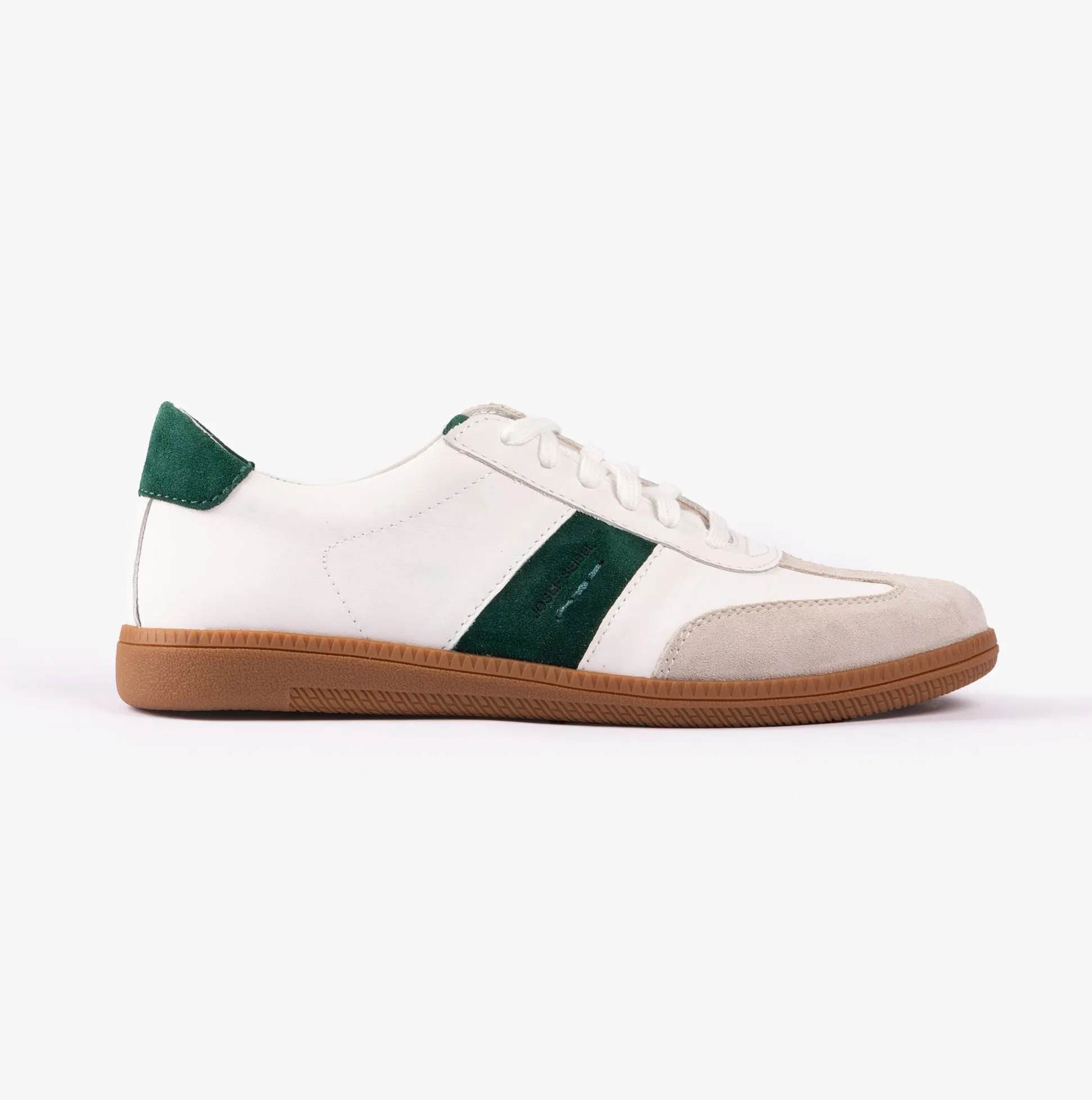 JOLEEN 01 Womens Trainers Weiss-Smaragd