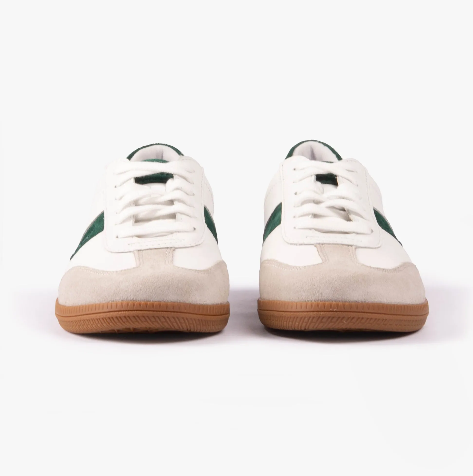 JOLEEN 01 Womens Trainers Weiss-Smaragd