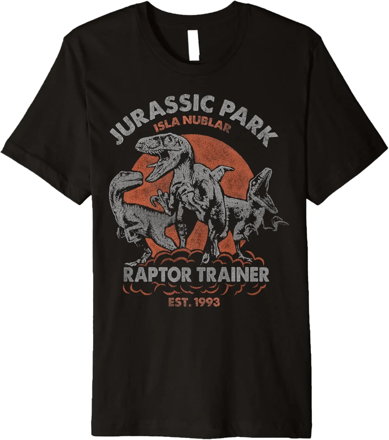 Jurassic Park Raptor Trainer Premium T-Shirt