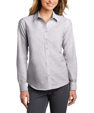 JustBlanks Women's Classic Fit Long Sleeve Oxford Shirt