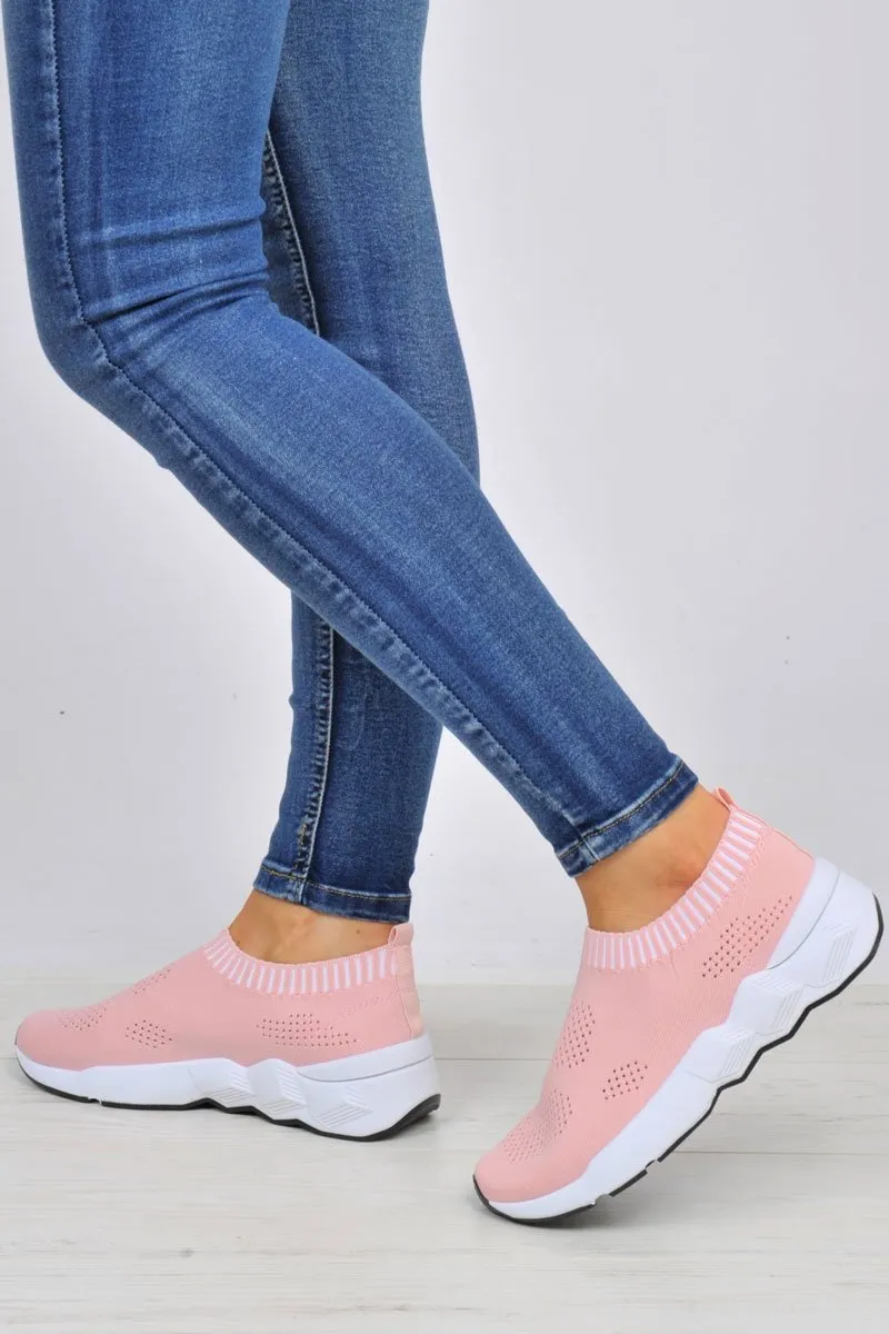 Kannon Runner Pink Protected First-come-first-served - Trainers Sock