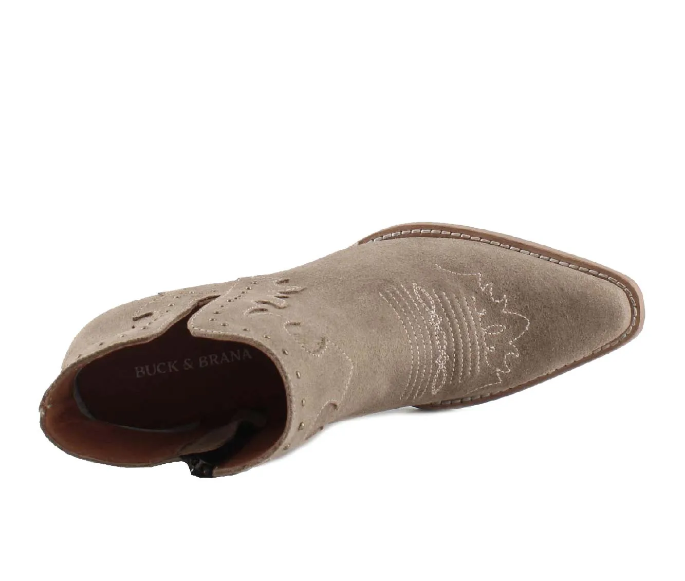 Kayla Leather Cowgirl Boots - Stylish & Comfortable by Buck & Brana