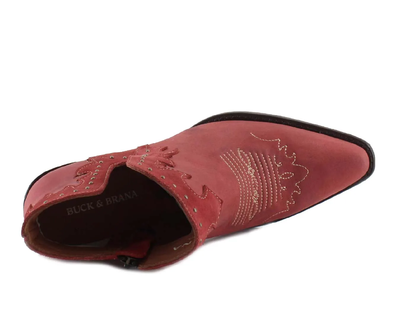 Kayla Leather Cowgirl Boots - Stylish & Comfortable by Buck & Brana