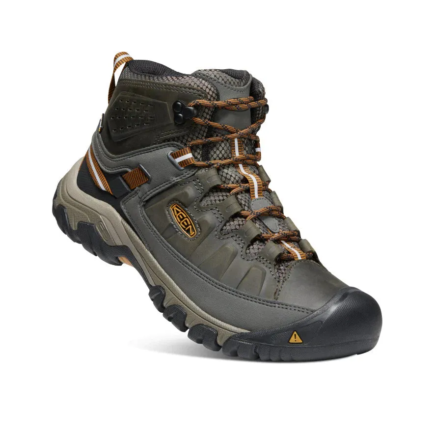 Keen Men's Targhee III Mid Wp Black Olive/Golden Brown