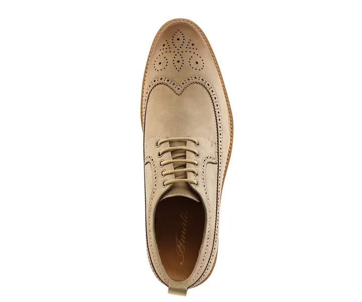 Lian Taupe Hybrid Oxford Shoes