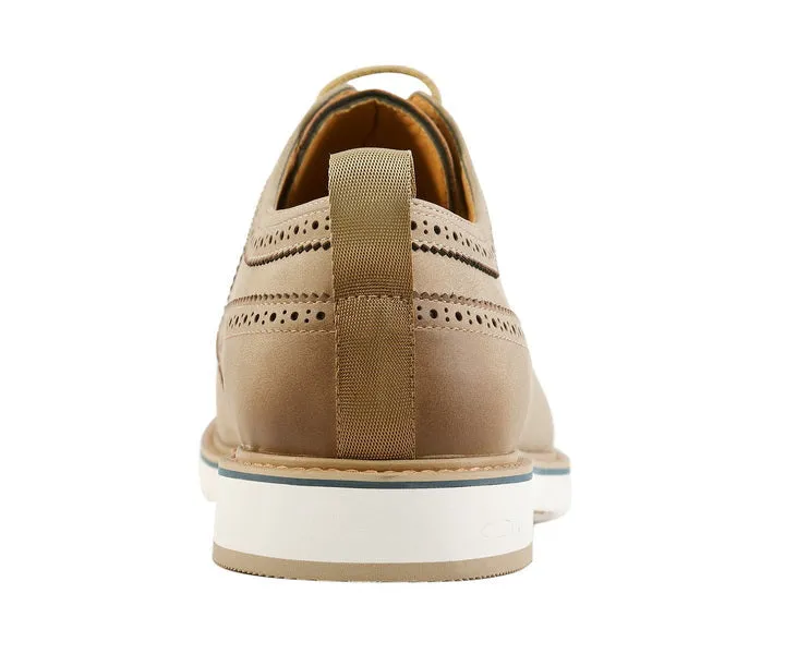 Lian Taupe Hybrid Oxford Shoes