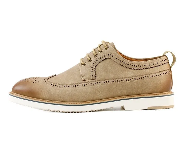 Lian Taupe Hybrid Oxford Shoes