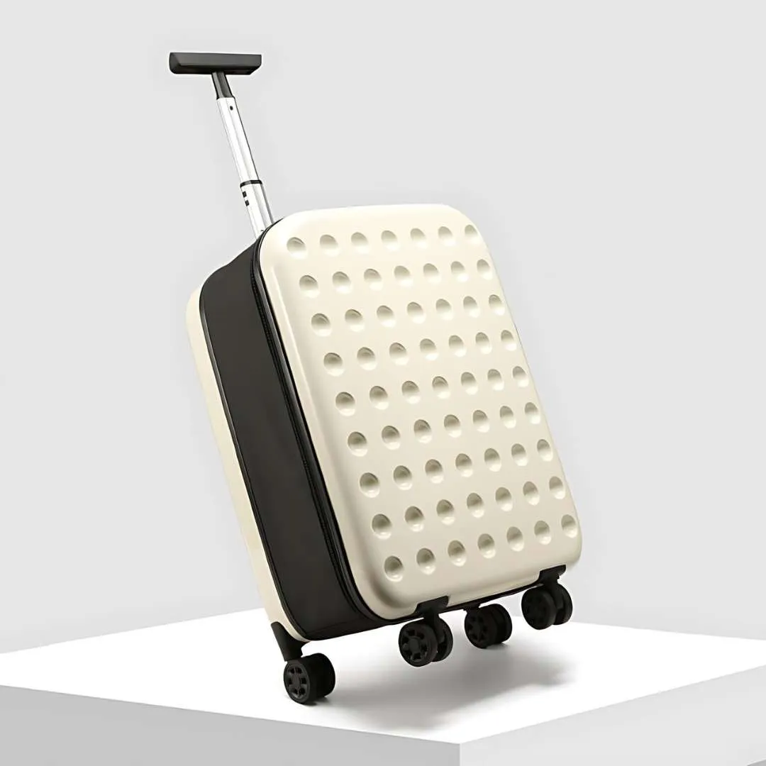 Luxora 360° Foldable Travel Suitcases with Wheels 20 Inch