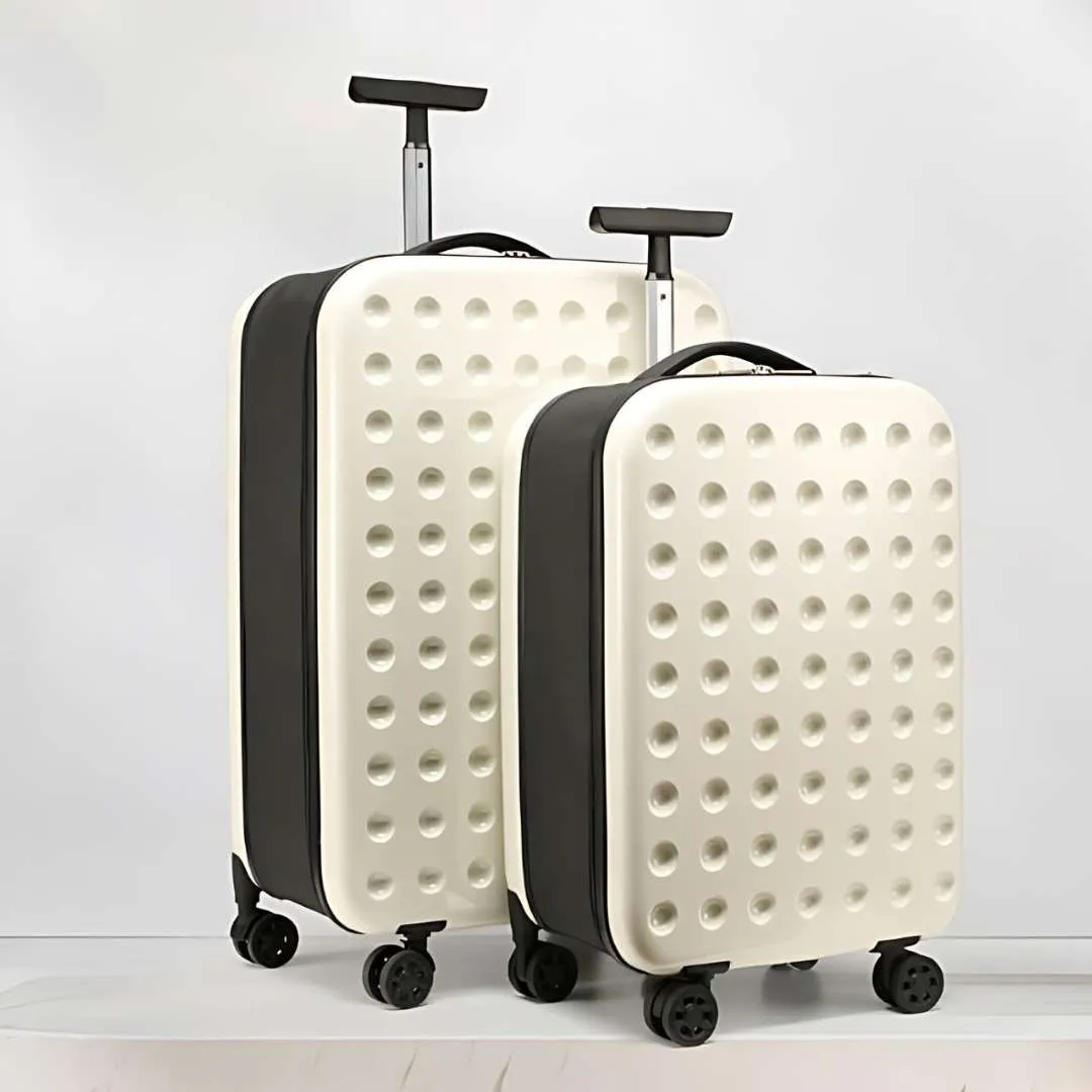 Luxora 360° Foldable Travel Suitcases with Wheels 20 Inch