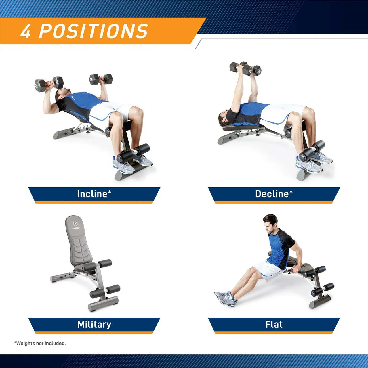Marcy Deluxe Utility Bench | SB-10100