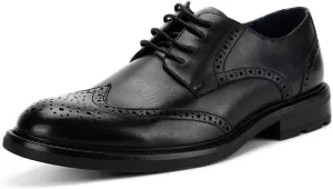Men Wingtip Oxford Shoes Formal Classic Lace-up Dress Shoes DS20