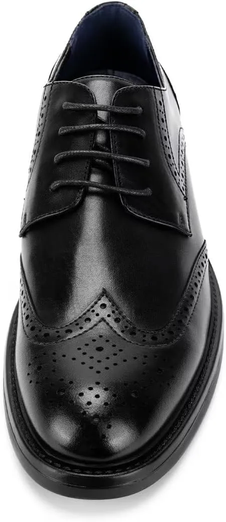 Men Wingtip Oxford Shoes Formal Classic Lace-up Dress Shoes DS20