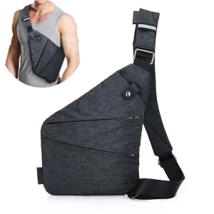 Men's anti-theft security underarm sports travel storage bag chest bag
