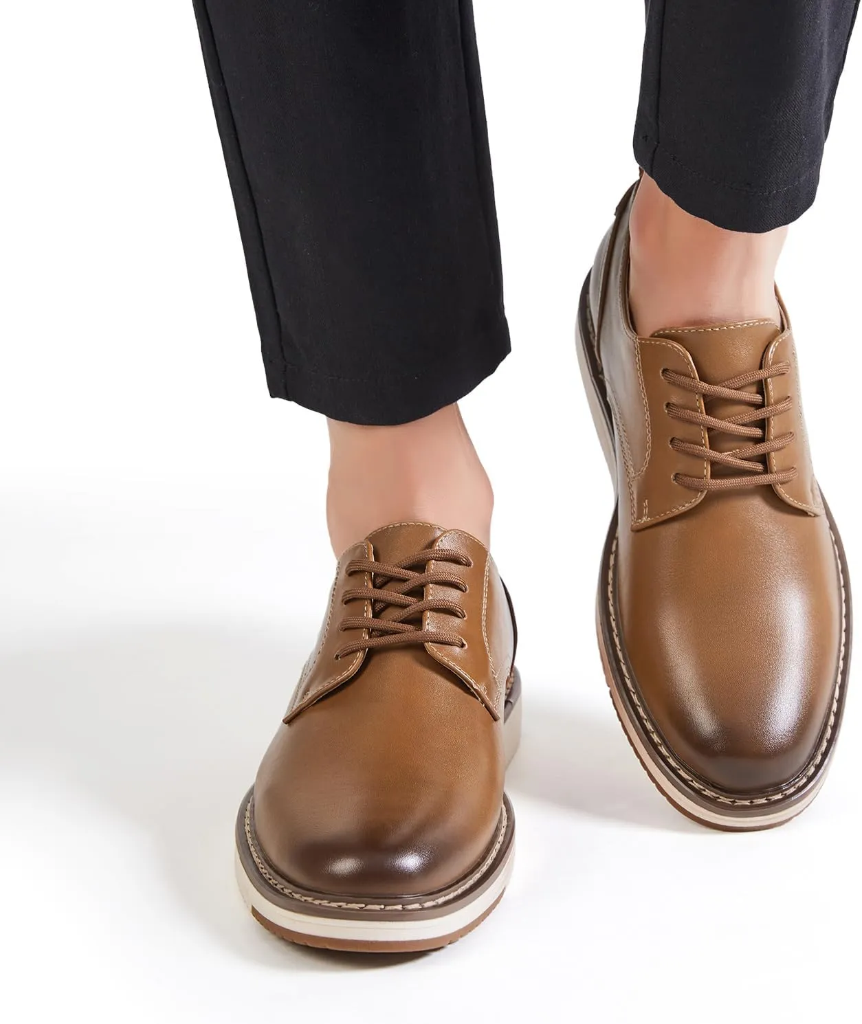 Men's Casual Dress Oxford Shoes Fashion Business Formal Shoes Comfortable Work Office Shoes