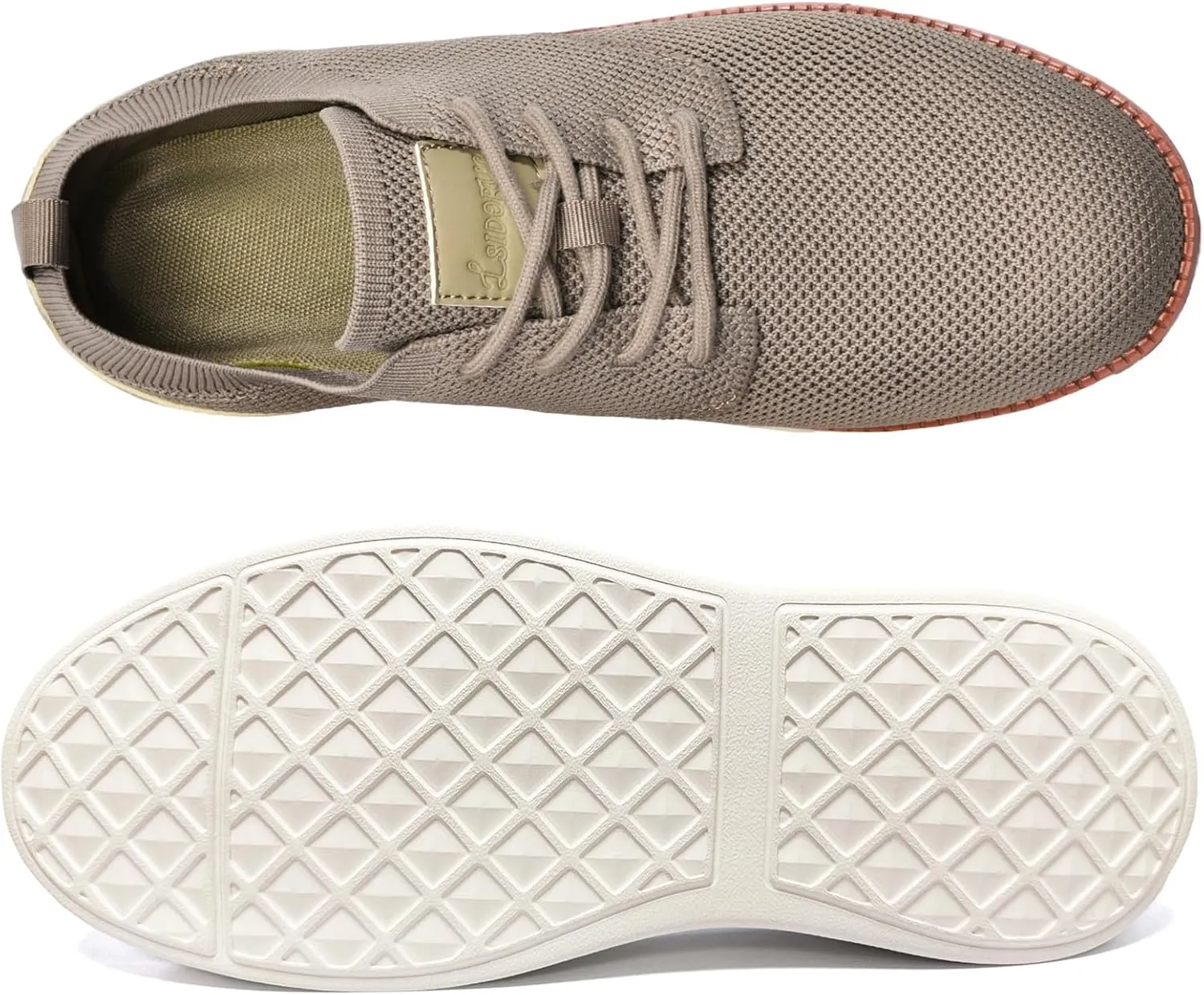Men's Casual Shoes Knitted Breeze Mesh Oxfords Sneakers