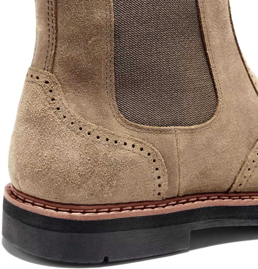 Men's Chelsea Ankle Boots Genuine Leather Oxford Casual and Formal Dress Boot