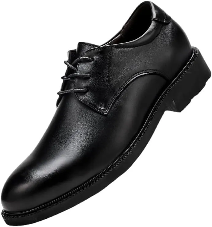 Men's Comfortable Pointed Toe Dress Shoes Casual Formal Tuxedo Shoes Non-Slip Softsole Business Walking Oxford Shoes
