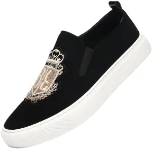 Mens Commuter Slip-Resistant Lightweight Breathable Easy to Walk Flat Boat Shoes Breathable Comfortable Casual Moccasin Loafers