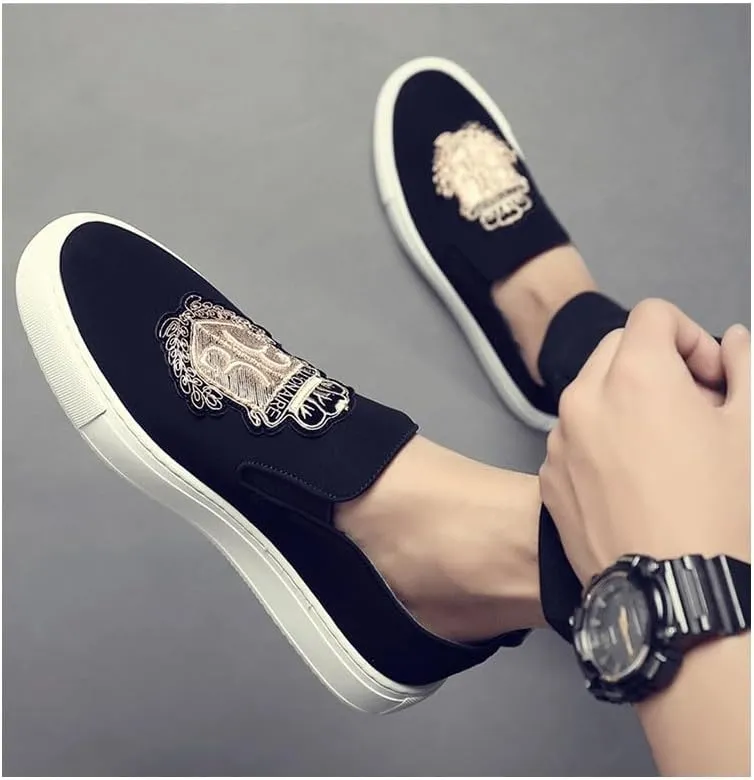 Mens Commuter Slip-Resistant Lightweight Breathable Easy to Walk Flat Boat Shoes Breathable Comfortable Casual Moccasin Loafers