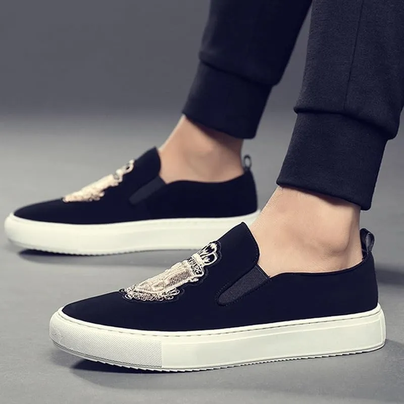 Mens Commuter Slip-Resistant Lightweight Breathable Easy to Walk Flat Boat Shoes Breathable Comfortable Casual Moccasin Loafers