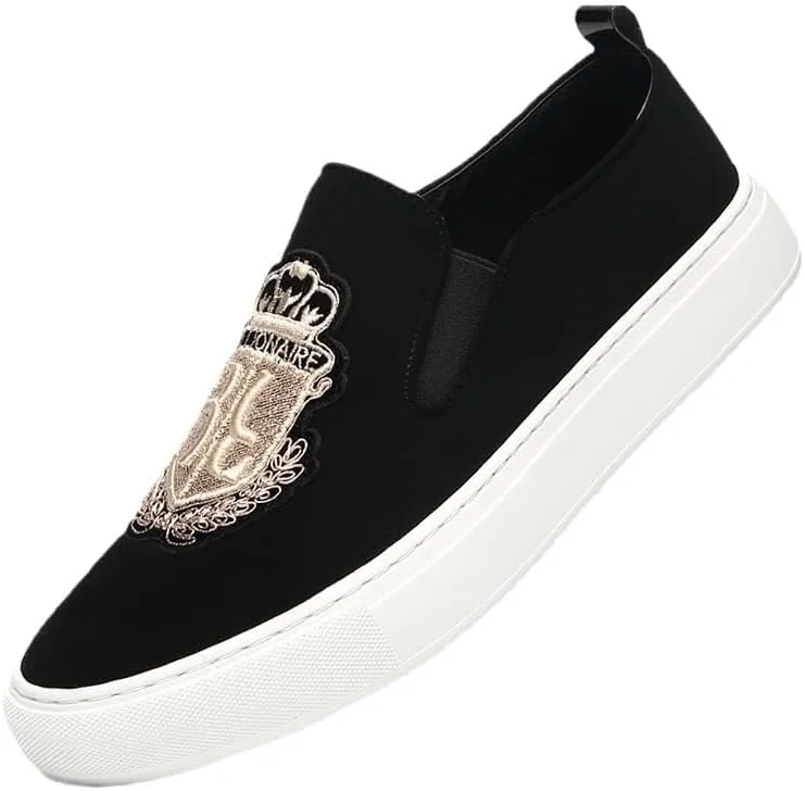 Mens Commuter Slip-Resistant Lightweight Breathable Easy to Walk Flat Boat Shoes Breathable Comfortable Casual Moccasin Loafers