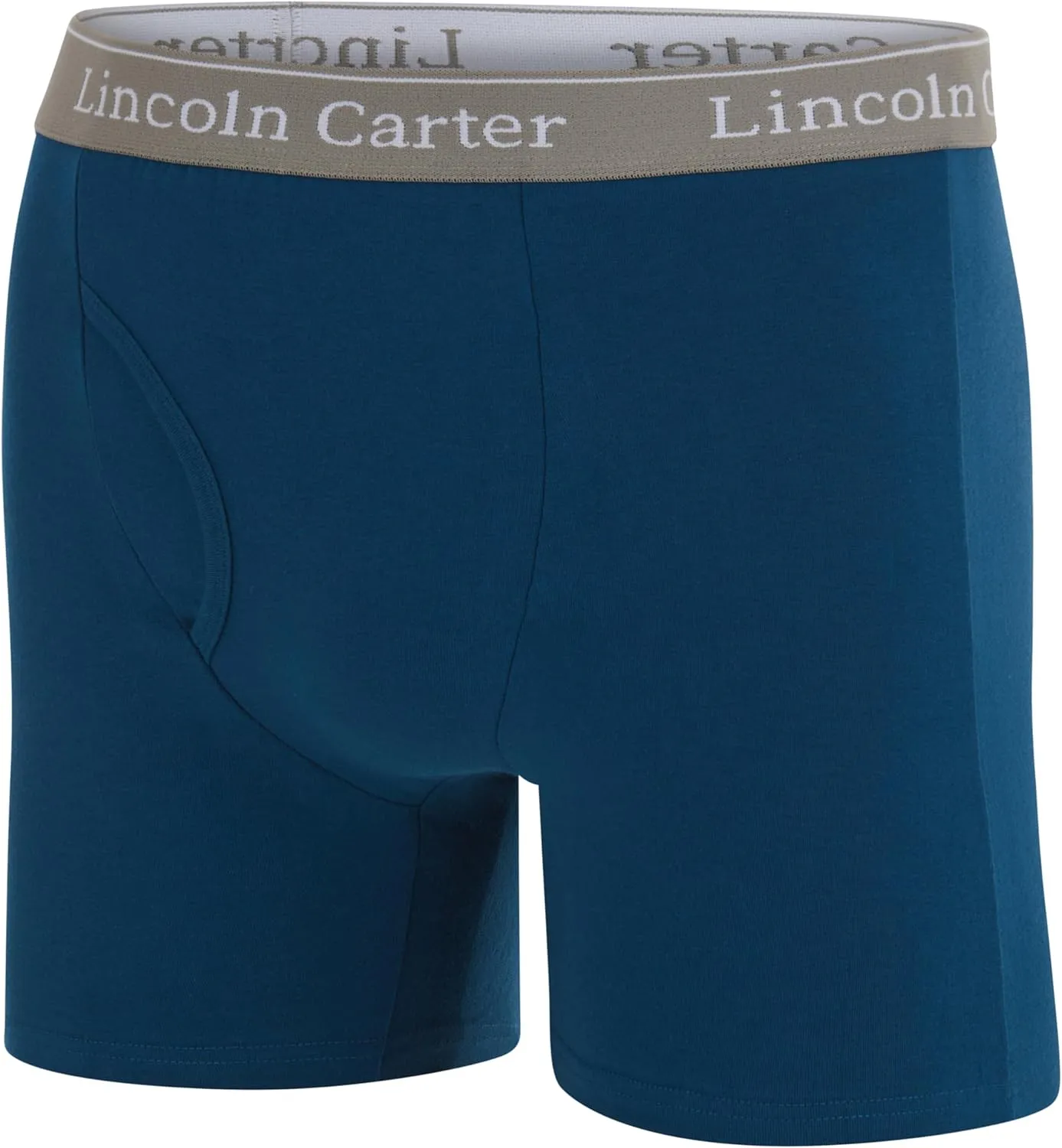 Mens Cotton Stretch Boxer Briefs, Fly/No Fly - Breathable Anti Chafing Tagless Underwear for Men - Multipack