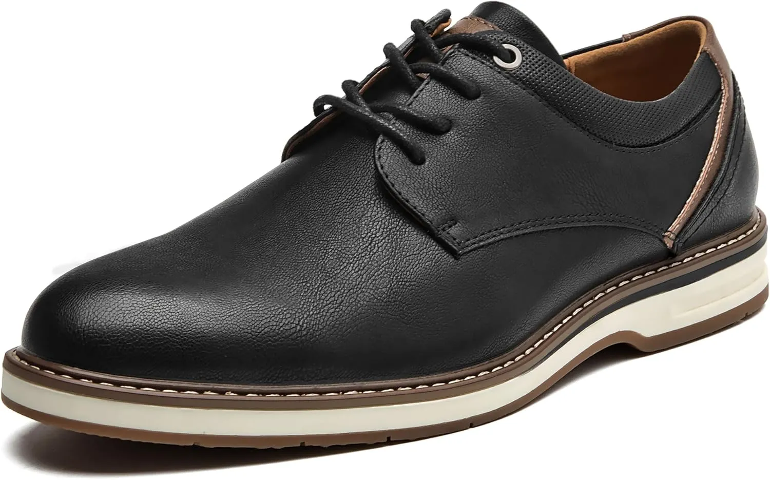 Men's Dress Shoes Casual Business Formal Oxfords Classic Lace Up Work Dress Shoes