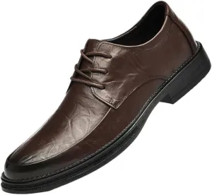 Men's Dress Shoes Classic Formal Lace Up Oxford Mens Wedding Pointed Toe Wingtip Brogue