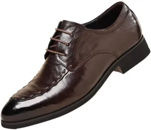 Men's Dress Shoes Mens Formal Classic Business Oxford Shoes Men Lightweight Comfortable Derby Shoe