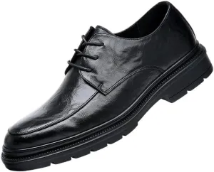 Men's Genuine Leather Oxford Formal Business Classic Lace-Up Wedding Dress Shoes for Men Wingtip Mens Brogue