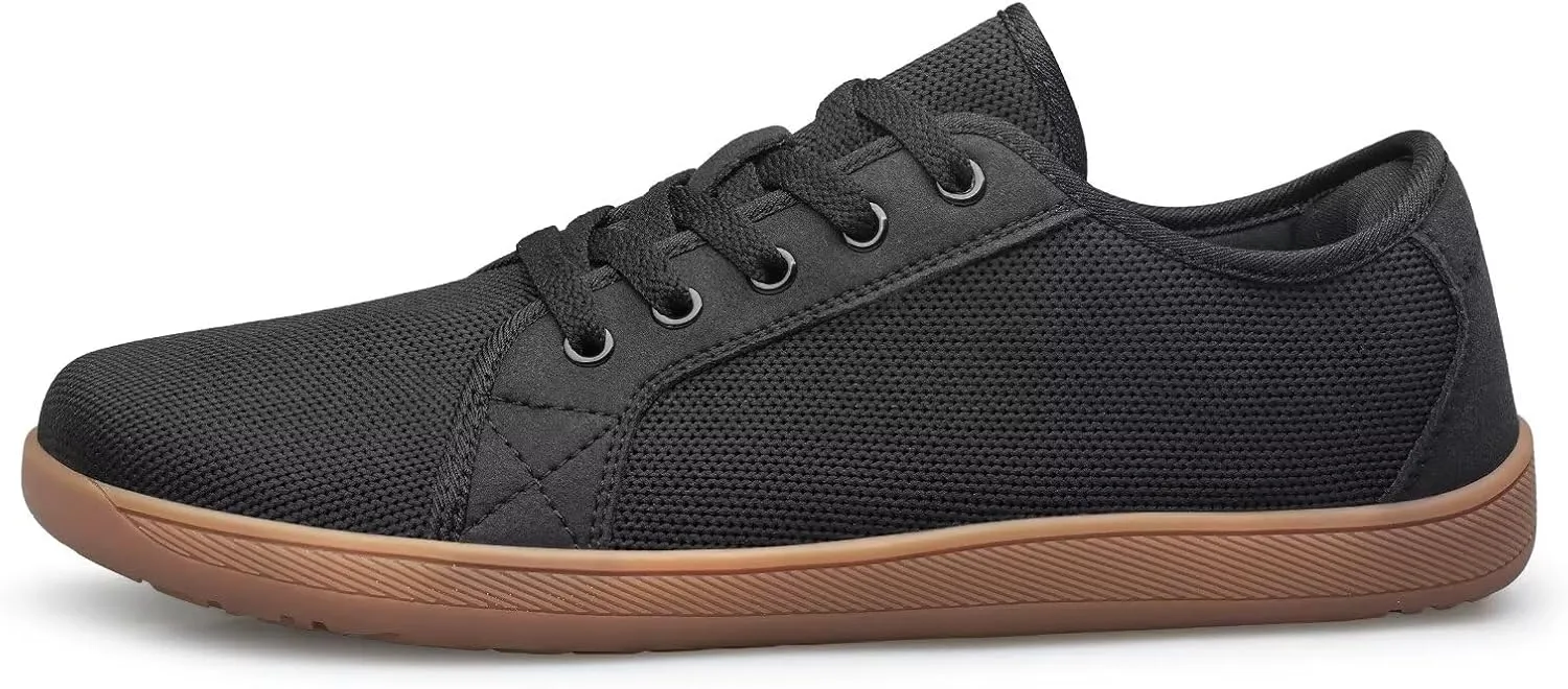 Mens Indoor Flat Shoes Wide Toe Barefoot House Sneakers Casual Breathable Comfortable