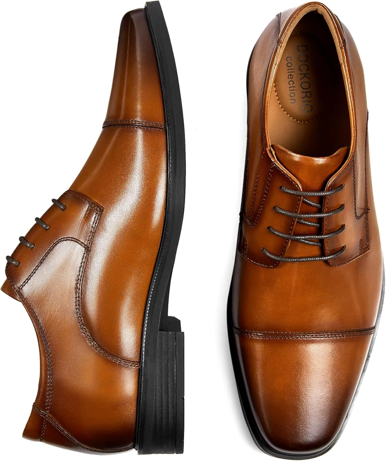 Mens Oxford Leather Dress Shoes Formal Business Shoes for Men