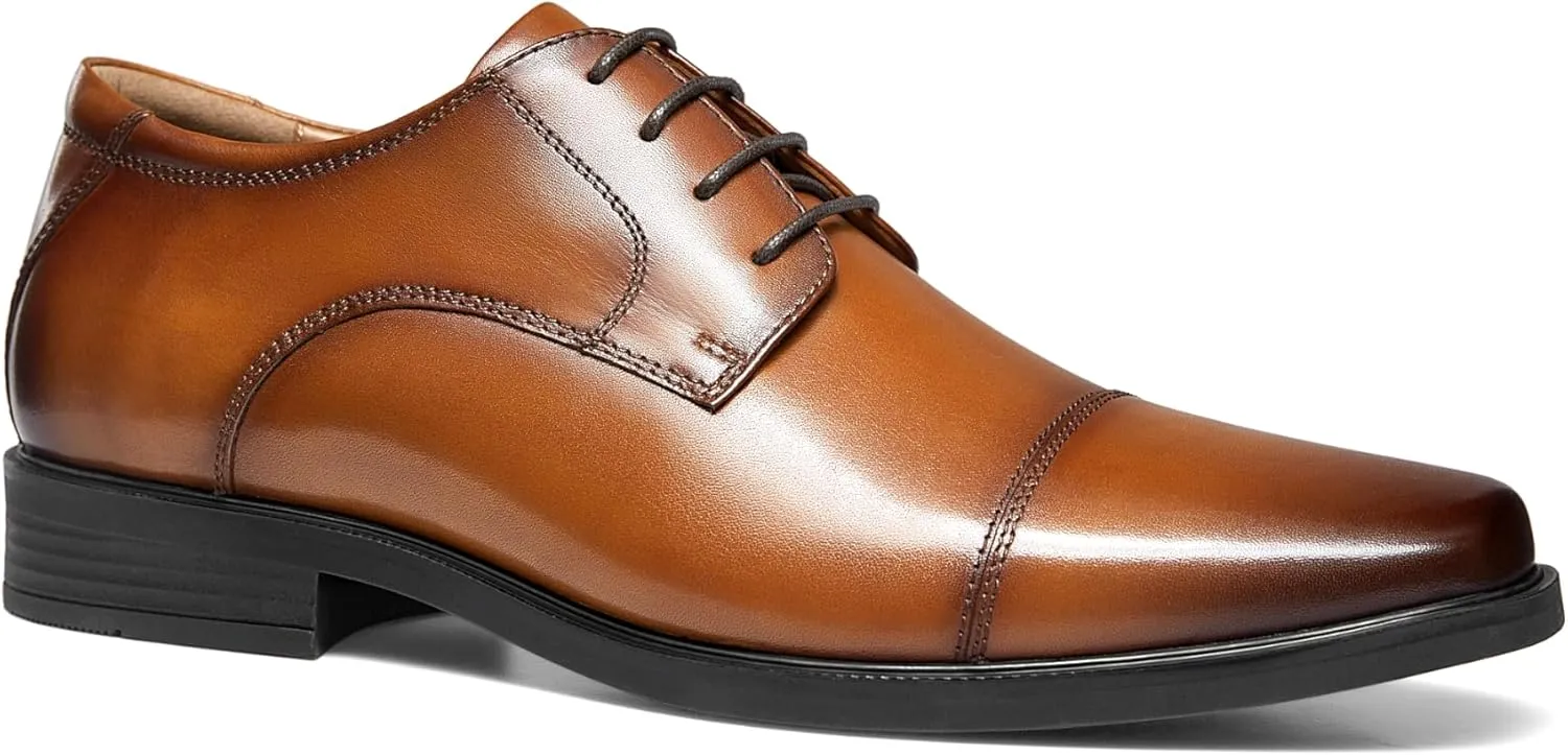 Mens Oxford Leather Dress Shoes Formal Business Shoes for Men