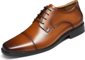 Mens Oxford Leather Dress Shoes Formal Business Shoes for Men