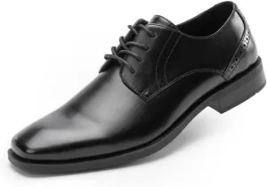 Men's Oxfords Lace Ups, Leather Lined, Square Toe Dress Shoes for Men Formal Occasions Gatsby